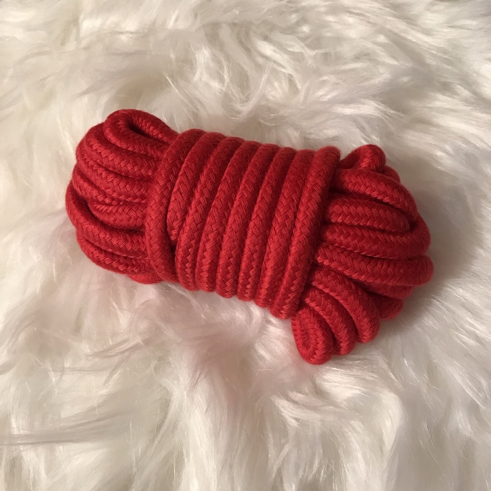 Adult fun bondage play rope